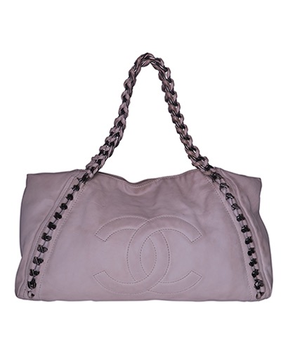 Modern Chain East West Tote, front view